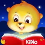 bedtime stories for kids android application logo